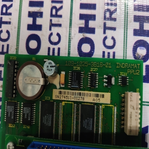 Indramat Kop2 109-292-3201a-1 109-292-3201b-1 Card