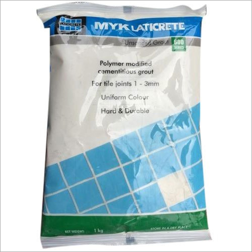 Laticrete 600 Series Unsanded Grout - Polymer-Modified Powder, 1 KG Size | Ideal for 1-3mm Joints, Suitable for Wall & Floor Tile Grouting