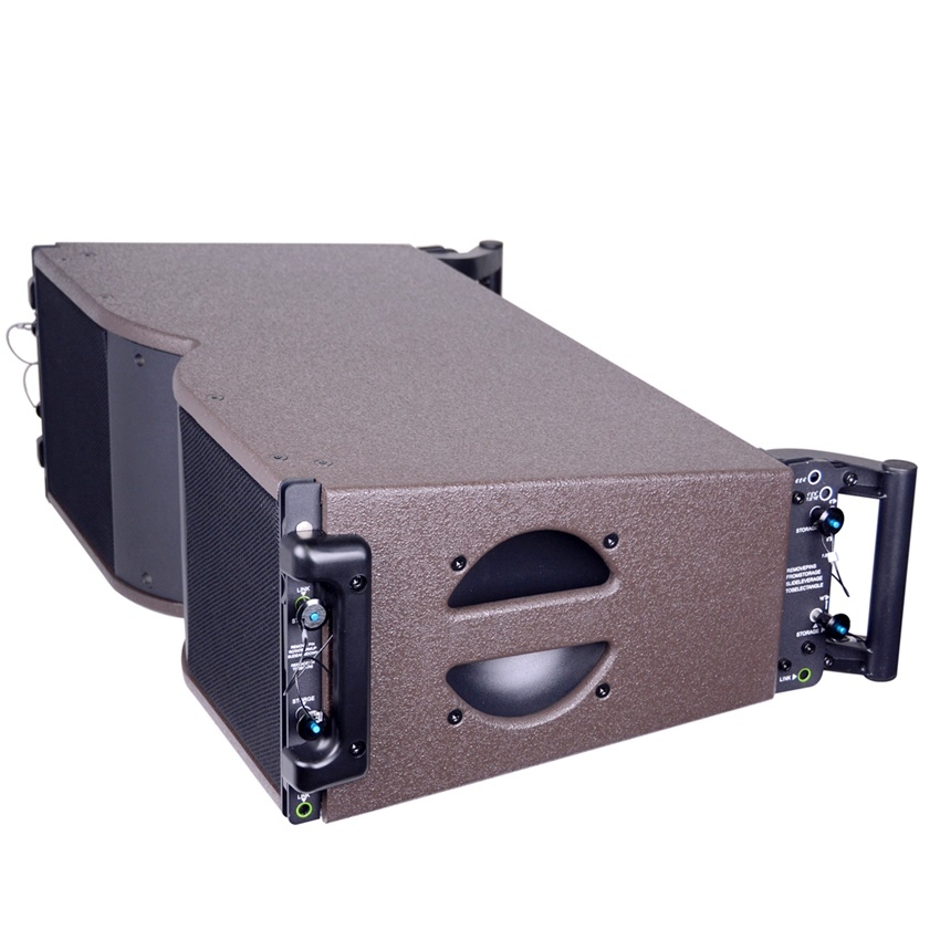 Dual 8 Inch Line Array System Cabinet Material: Plywooden