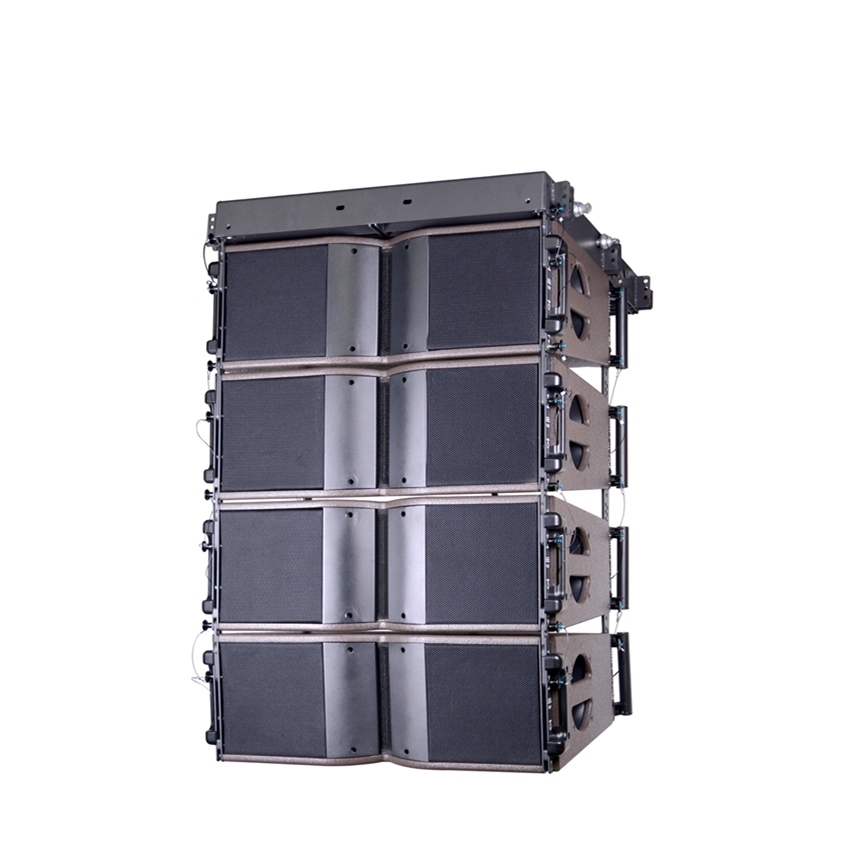 Dual 8 Inch Line Array System Cabinet Material: Plywooden