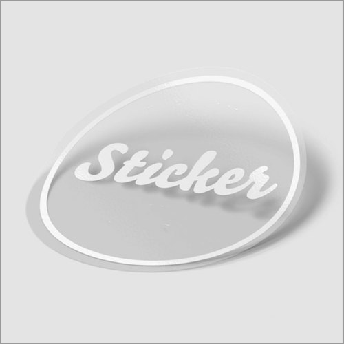 Acrylic Transparent Adhesive Sticker
