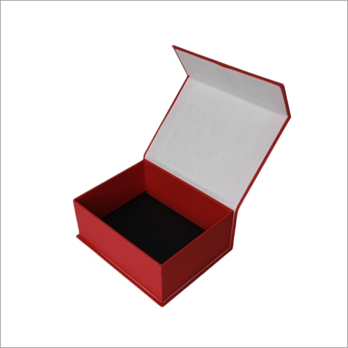 Red Watch Box - Plastic Material | Gift-Box Design in Vibrant Red Color for Stylish Timepiece Presentation