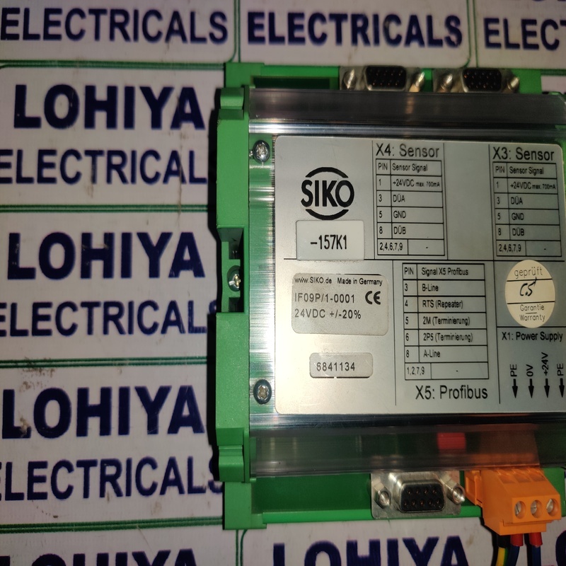 Siko If09p/01-0001 Interface Module