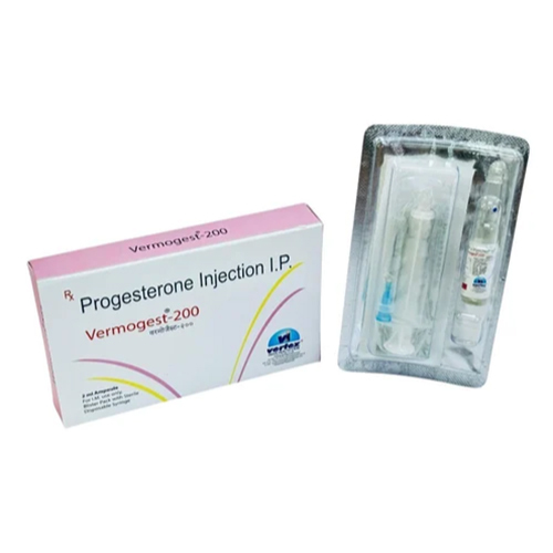 प्राकृतिक प्रोजेस्टेरोन 200mg इंजेक्शन