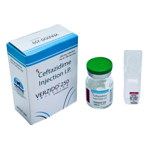 Ceftazidime 250Mg Injection - Brand Name: As Per Manufacturer (Varied)