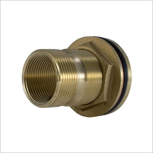 Brass Tank Connector - Durable Brass Material | Versatile for Various Applications, Corrosion Resistance