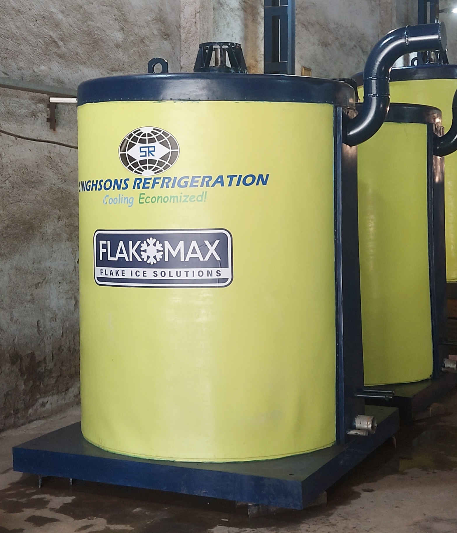 स्वचालित फ्लेक आइस प्लांट