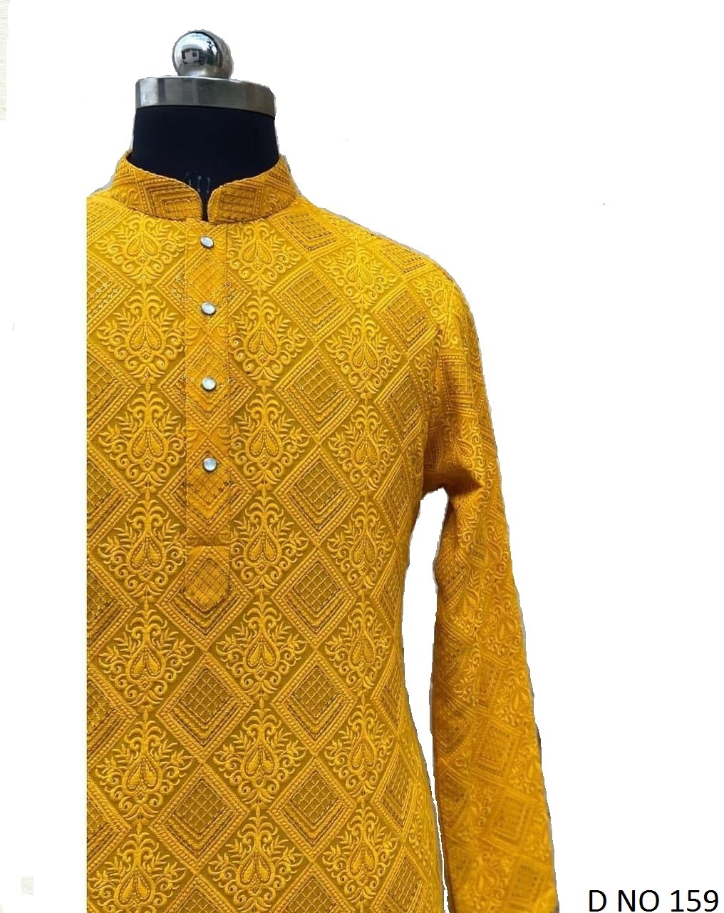 White Sherwani Fabrics