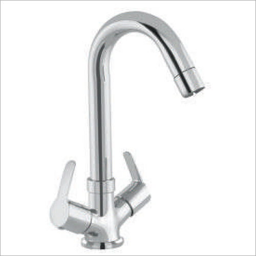 Center Hole Basin Mixer Regular Long Spout