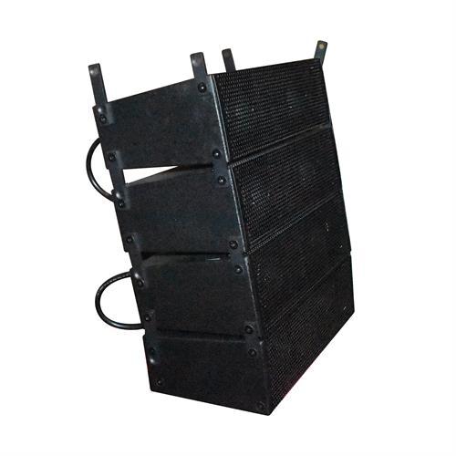 Dual 4 Inch Line Array System Cabinet Material: Plywooden