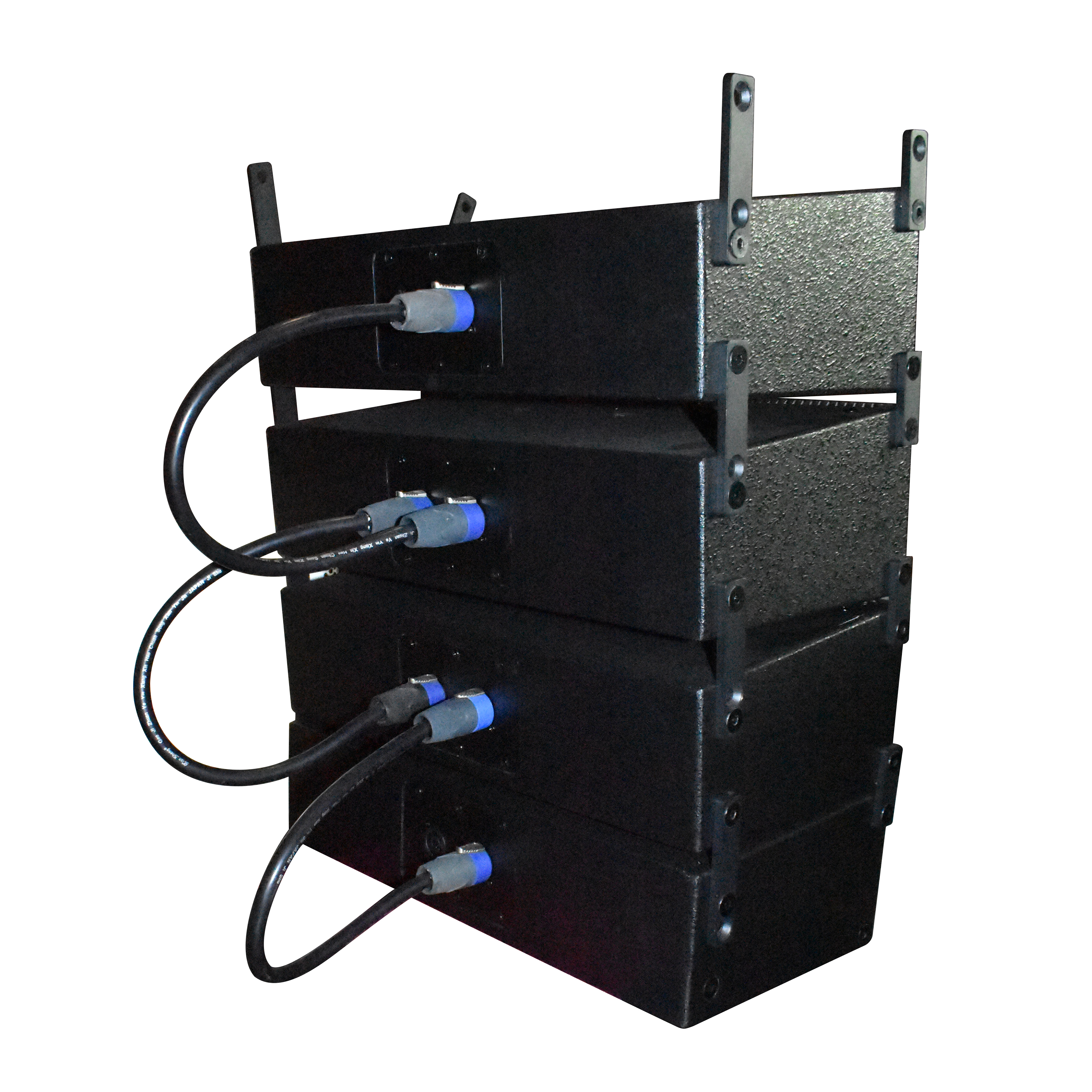 Dual 4 Inch Line Array System Cabinet Material: Plywooden