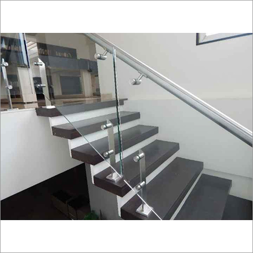 Ss Hand Railing - Stainless Steel 304, Customized Size, Silver Color, Corrosion Resistant | Hand Railing, Powder Coated Surface Treatment