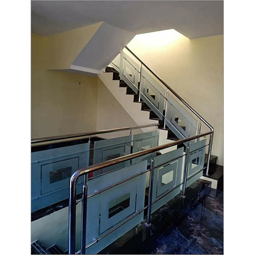 Stainless Steel Ss Glass Staircase Railing