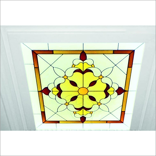 सजावटी फाल्स सीलिंग ग्लास