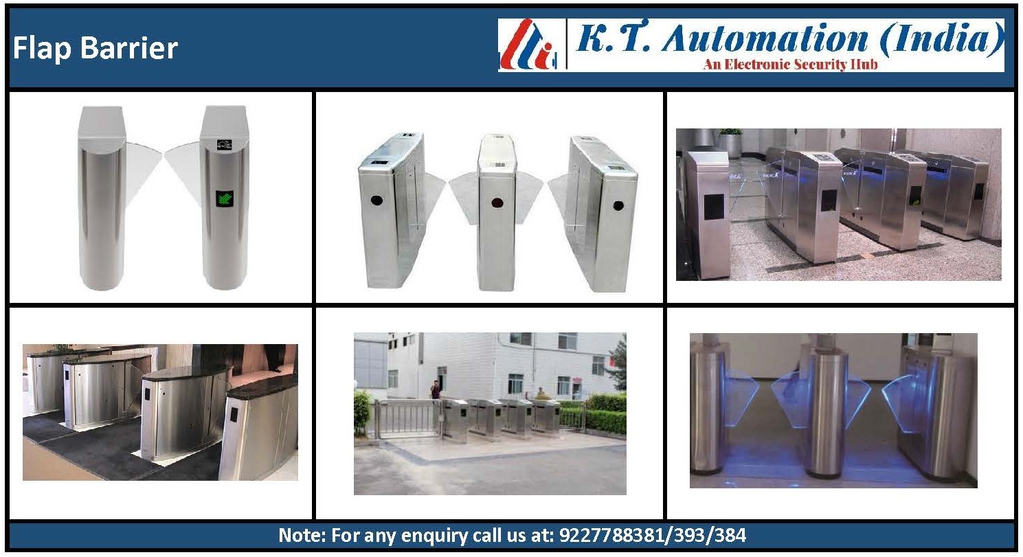 Black Flap Barrier - Fbl320