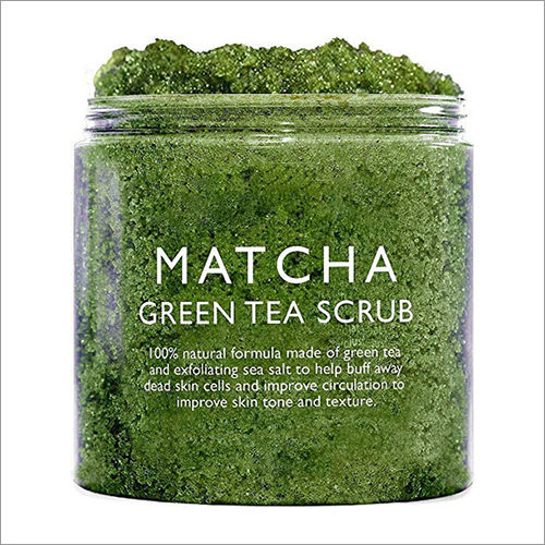 Safe To Use Matcha Green Tea Face Scrub