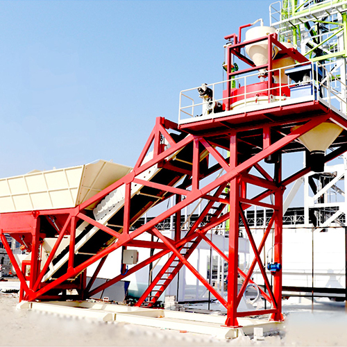 कॉम्पैक्ट कंक्रीट प्लांट औद्योगिक