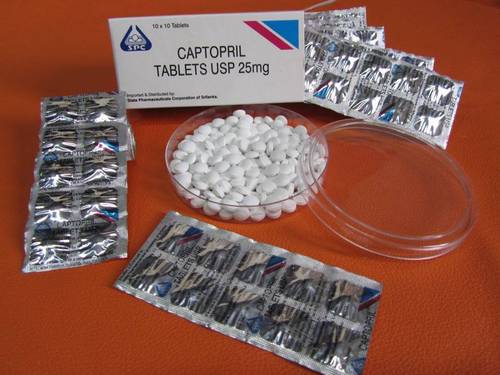कैप्टोप्रिल टैबलेट यूएसपी 25 मिलीग्राम