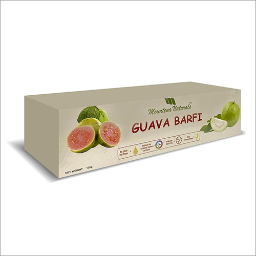 Guava Fruit Barfi - Natural Fresh Guava Pulp, No Artificial Flavors Or Colors | Easily Digestible, Food Grade Quality