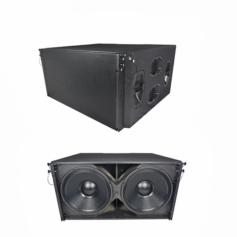 J8 And Jsub Dual 12inch 3-way Line Array System Speaker Cabinet Material: Plywooden
