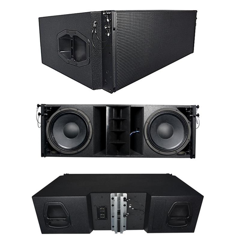 J8 And Jsub Dual 12inch 3-way Line Array System Speaker Cabinet Material: Plywooden