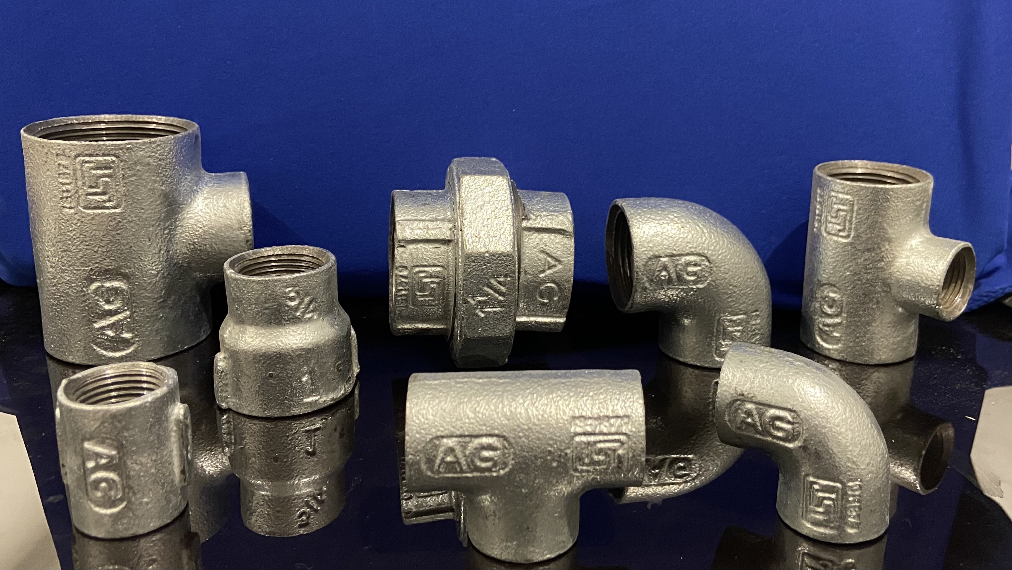 Gi Union - Gi Material, Sizes 15mm To 150mm, Zinc Coated Finish | Female Connection, Isi Marked, Galvanized Surface Treatment, 350 Pieces Per Bag