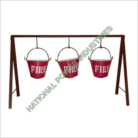 Fire Stand With Buckets - Mild Steel, 12-30 Inch | Polished Finish, Robust Build, Eco-Friendly, Non-Corrosive, High Strength