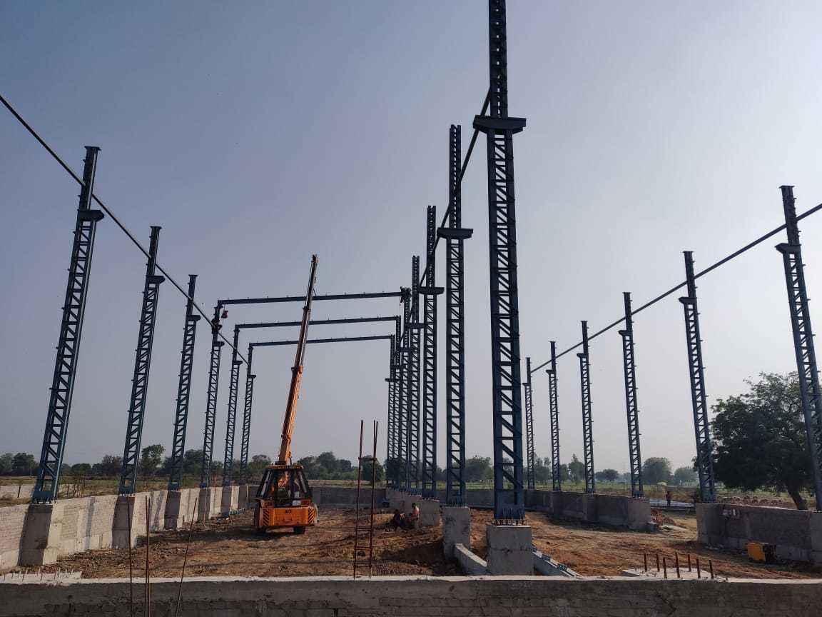 Structural Fabrication Work - High-strength Steel, Custom Sizes Available - Precision Engineering, Durable Design, Superior Load-bearing Capacity