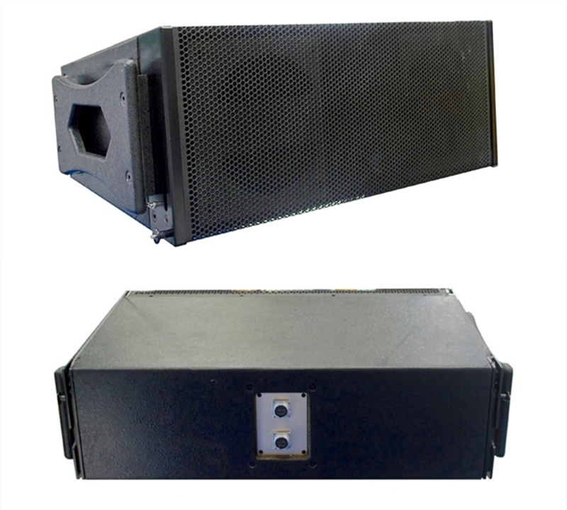 10 Inch Dual Line Array System Cabinet Material: Plywooden