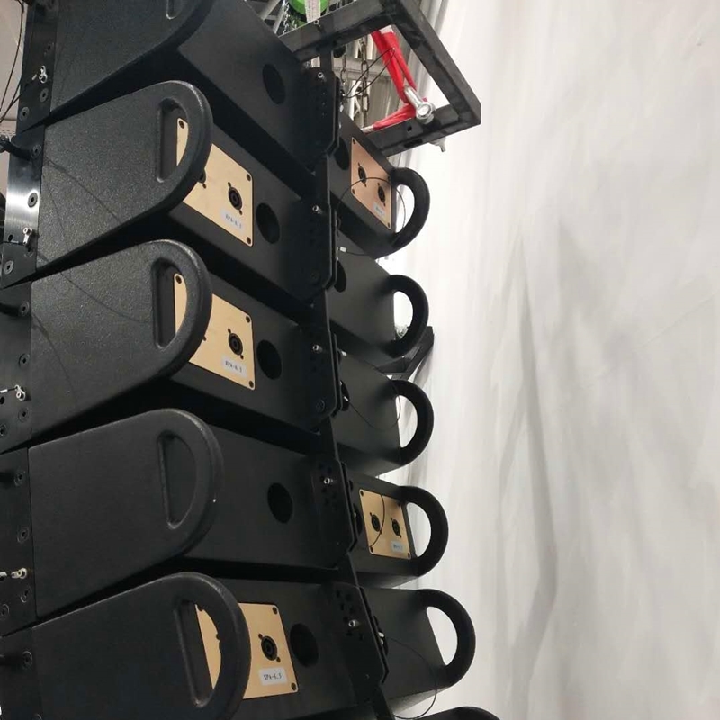 Dual 6 Inch  Line Array Speaker Cabinet Material: Plywooden