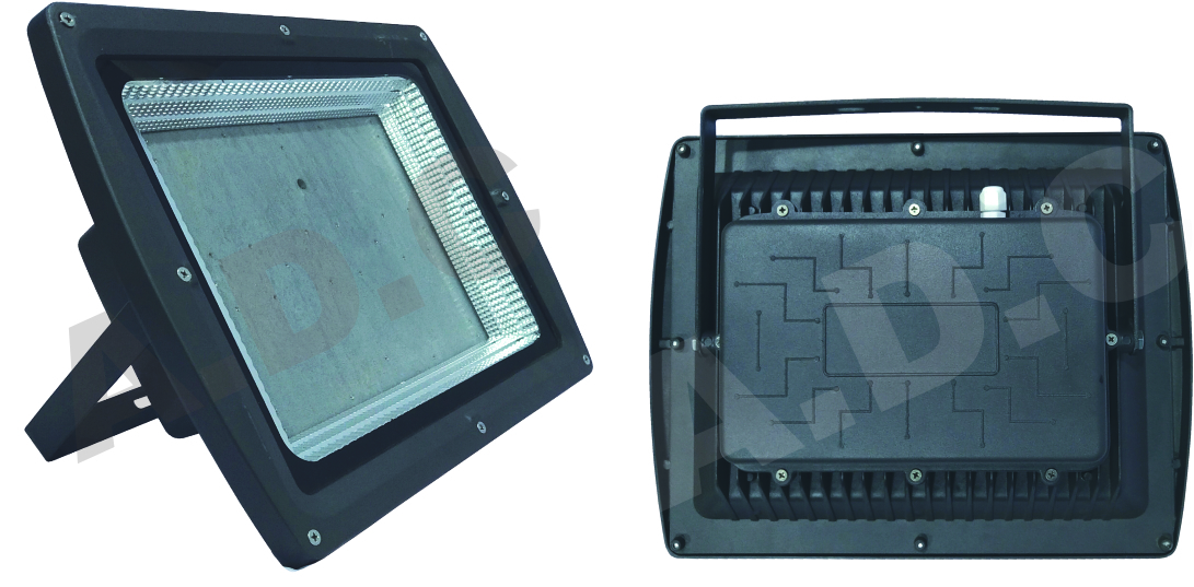 Fl-4-100w Back Choke Flood Light Fixture - Application: Out Door
