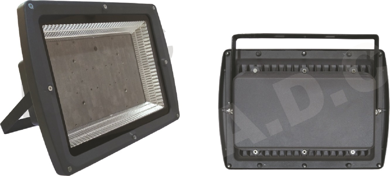 Fl-4-100w Back Choke Flood Light Fixture - Application: Out Door