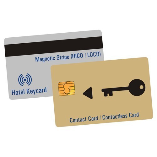 Magnetic Stripe Cards - Polyvinyl Chloride, 85x54mm Size, Multi Color - Glossy Finish, Water Resistant, 0.8mm Thickness, Versatile Usage