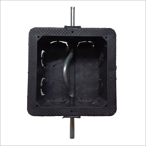 PVC Electric Fan Box - Metal Construction, Customize Size, Black Color | Designed for Electronics Applications
