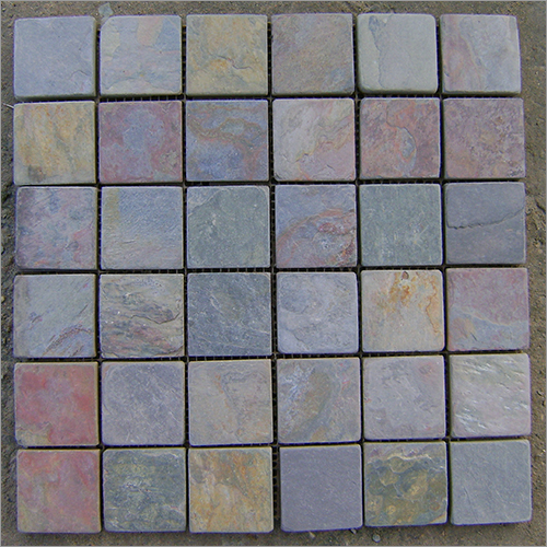 2x2 Inch Kund Multi Tiles - Marble Tiles, Non-Slip Black Floor Tiles | Ideal for Stylish and Safe Indoor Spaces