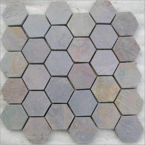 Kund Multi Hexagon Tiles - Marble Material, Non-slip Hexagonal Design | Elegant Floor Tiles For Enhanced Durability And Style