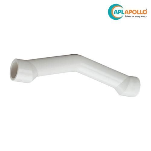 White Upvc Step Over Bend Sch-80