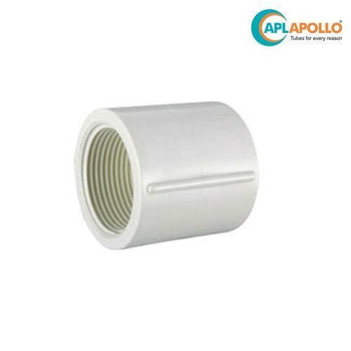White Upvc Coupler Sch-80