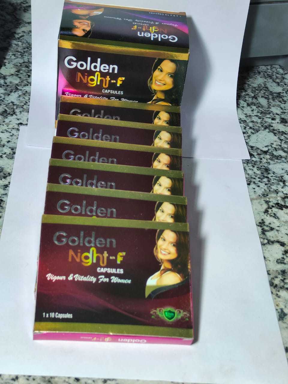 Golden Night Capsules Dimension(l*w*h): 10*8*12 Centimeter (Cm)