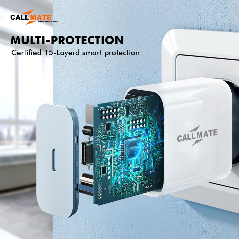 Type C 20w Fast Pd/type C Adapter Charger Body Material: Abs Plastic