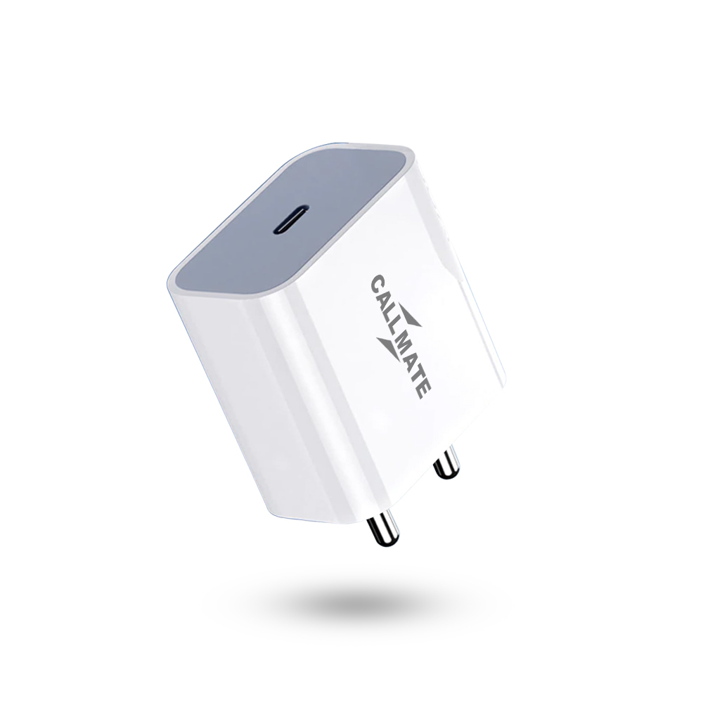 Type C 20w Fast Pd/type C Adapter Charger Body Material: Abs Plastic