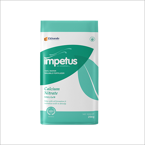 Impetus Calcium Nitrate Water Soluble Fertilizer Application: Agriculture