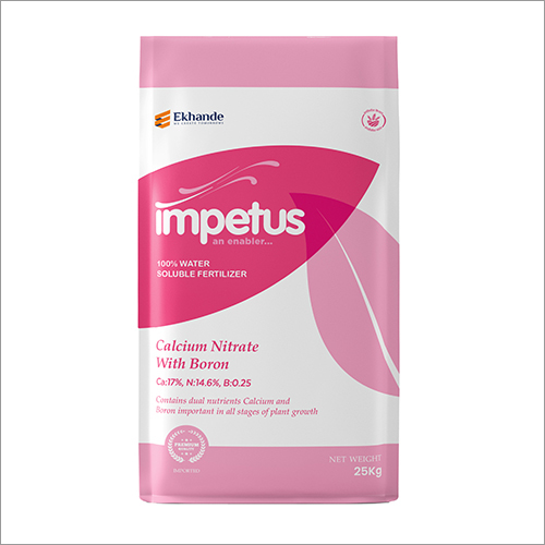 Impetus Calcium Nitrate With Boron  Water Soluble Fertilizer Application: Agriculture
