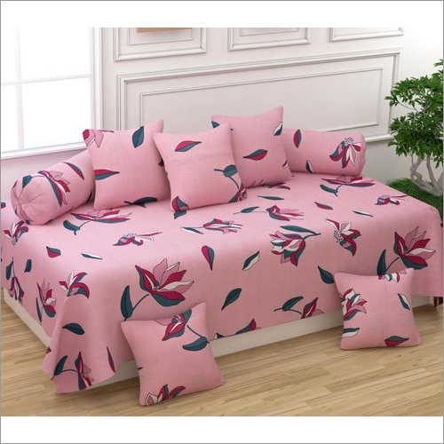 Washable Printed Diwan Set
