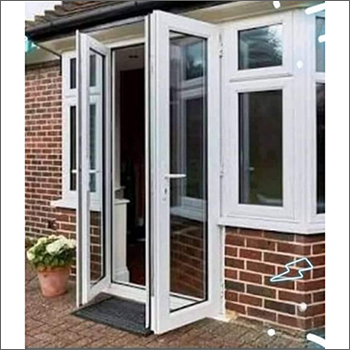 White Upvc Doors And Window Set Size: As Per Client Requirements