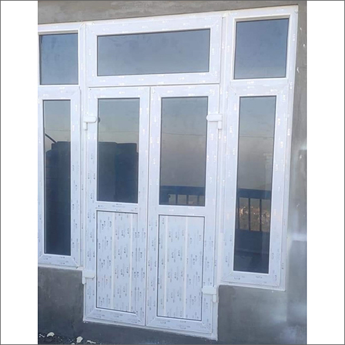 White Upvc Doors And Window Set Size: As Per Client Requirements