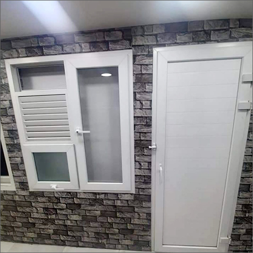 White Upvc Doors And Window Set Size: As Per Client Requirements