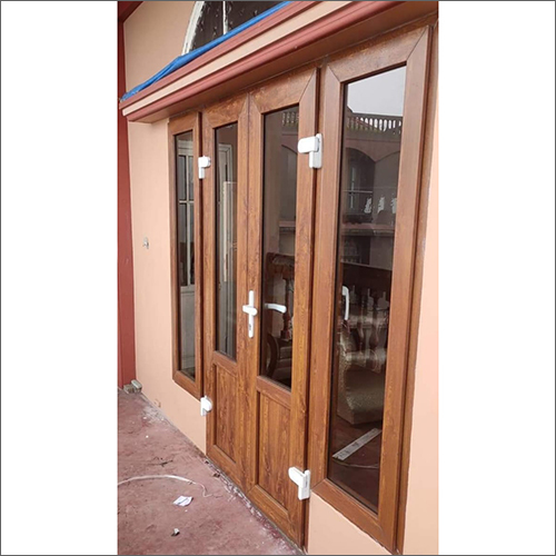 Brown Upvc Doors And Window Set Size: As Per Client Requirements