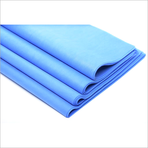 45 GSM Medical Nonwoven Wrap Sheet - Nonwoven Material, 45 GSM, Blue Color, Laminated Bond, Plain Pattern, High Durability & Tear Resistance
