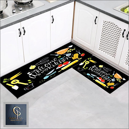 3D Digital Printed Kitchen Floor Mats - Soft High-Quality PVC, Custom Sizes & Patterns, Non-Slip Anti-Skid Backing